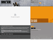 Tablet Screenshot of meyerwholesalegroup.com